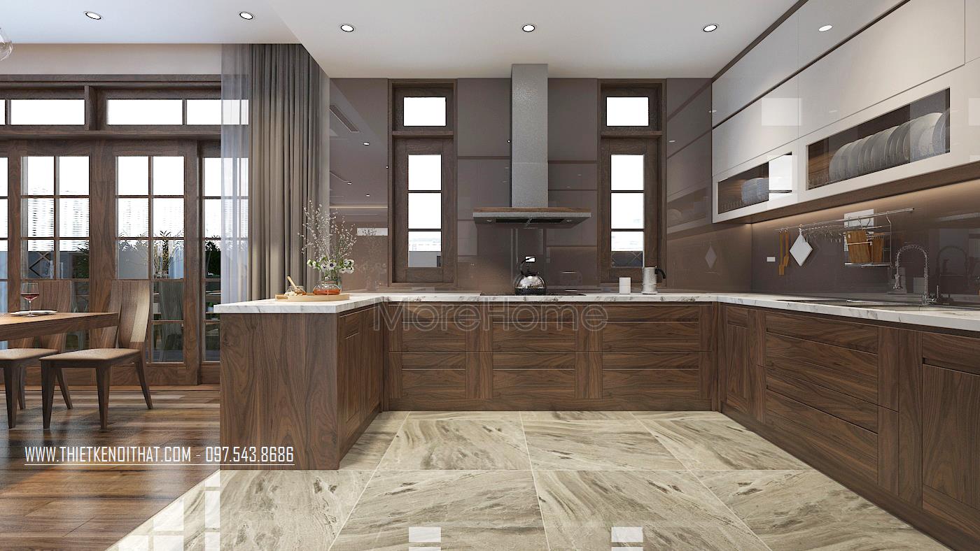 Thiết kế nội thất hiện đại biệt thự An Hưng Hà Đông